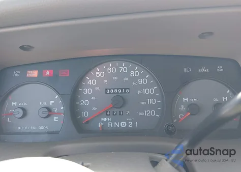 2003 Mercury Grand Marquis Ls из США, поврежденный, VIN 2MEFM75W63X612521